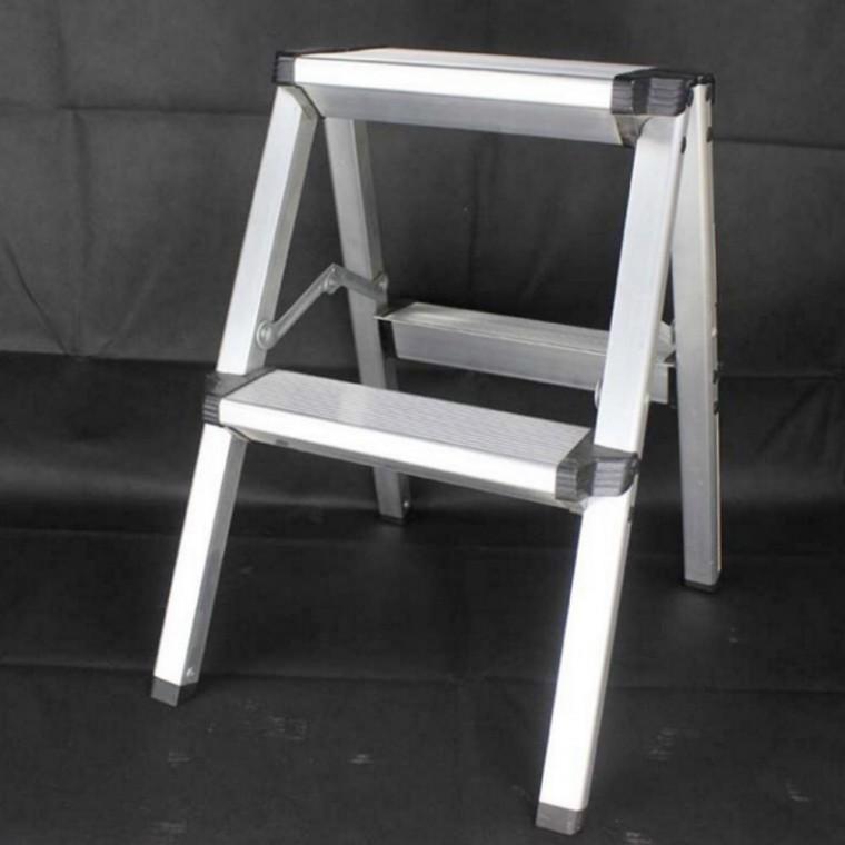 다용도 2단 미니 접이식 안전 계단 사다리 소형 발판