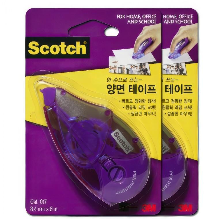 3M 사무실 문구용 정밀 작업 양면테이프2 리필3 택일 학교 다용도 욕실