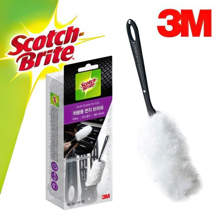 3M 차량용 먼지 털이개 다용도 극세사 청소 브러쉬 본품1매 제거기 털기