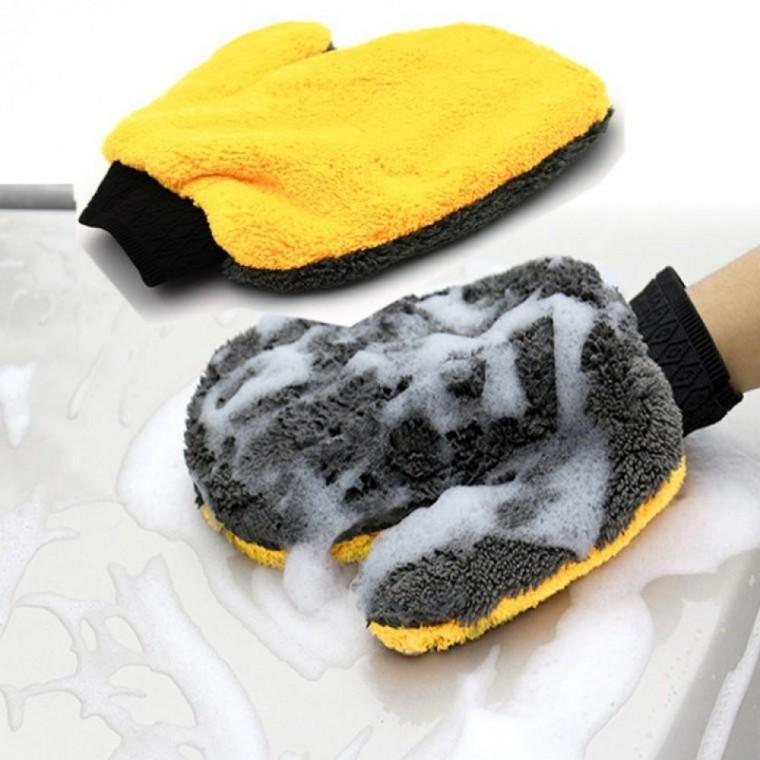 EA 양면 셀프세차 다용도 자동차 청소 장갑 세차 용품