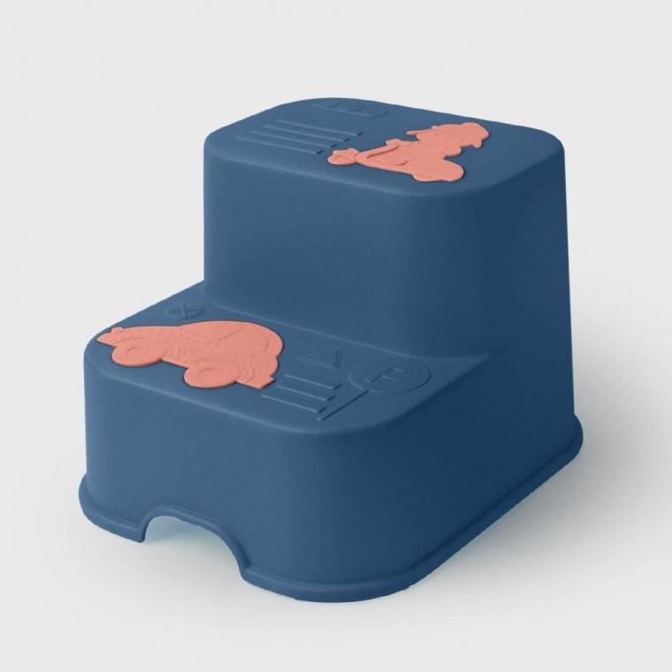 다용도 보조 스툴 2단 발디딤대 화장실 계단