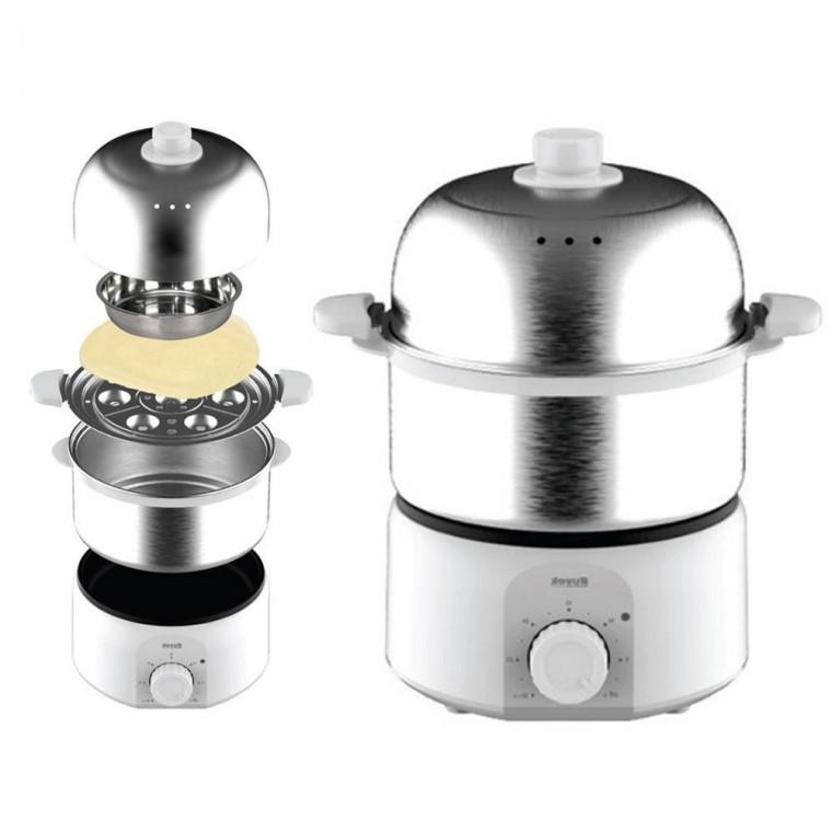 2단 다용도 멀티찜기 찜통기 계란찜기 달걀 만두 스텐 스티머 달걀찜기