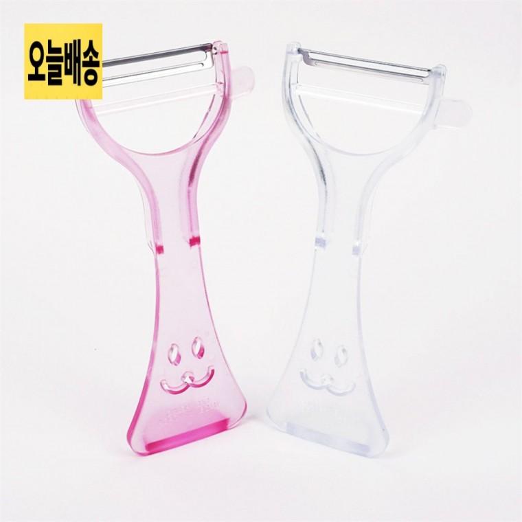 웰빙감자칼반투명칼 감자손질도구 감자껍질칼 다용도칼