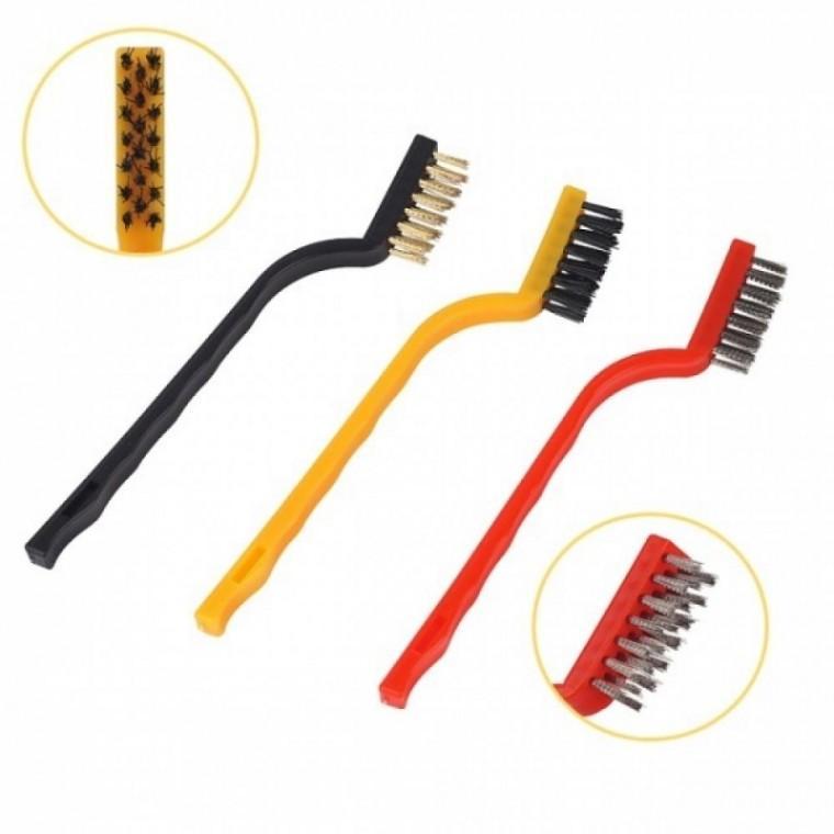 다용도 와이어 브러쉬-3p 녹 찌든때 먼지 제거
