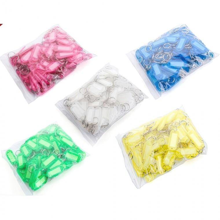 키관리 키홀더 키링 다용도 키고리 칼라 열쇠고리 100P 번호 관리실 방키