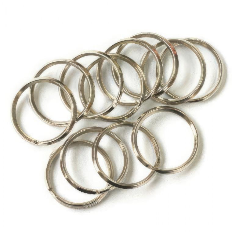 키관리 키홀더 키링 키고리 25mm 열쇠고리 벌크 100P 다용도 건물관리