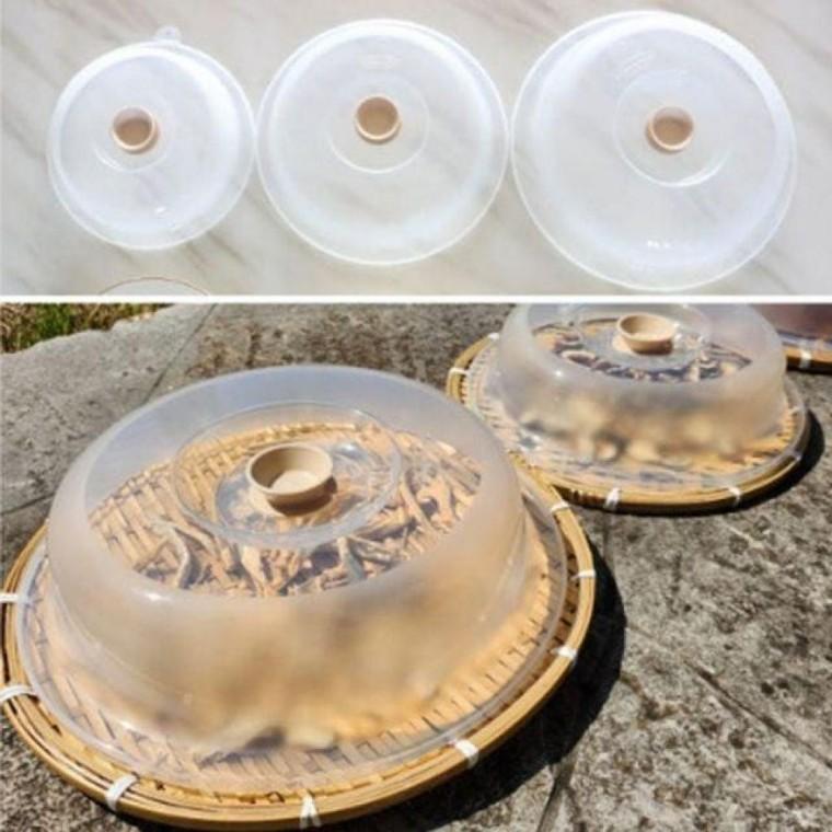음식 커버 3종 반찬 그릇 뚜껑 전자레인지 덮개 보관 대형 다용도 주방 냄새 차단 세트