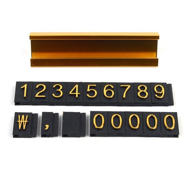 프라이스칩 가격표 세트 스탠드형게시판 상품칩 다용도표시