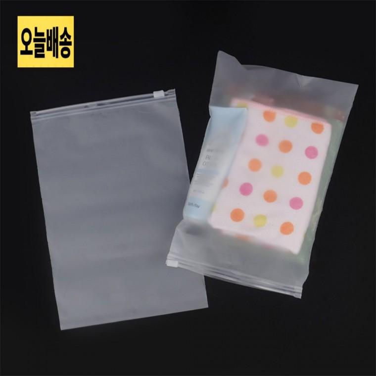 PVC 지퍼파우치 25cm 1P 방수지퍼백 파우치17x25 다용도파우치