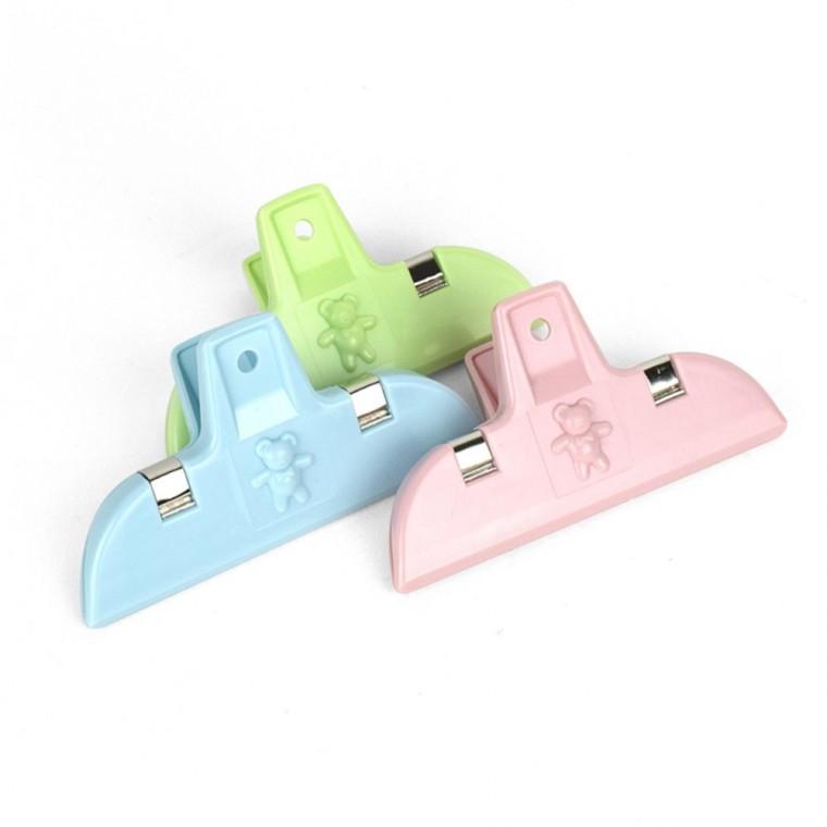 다용도 봉지집게 3p 봉지클립 음식보관집게 밀폐클립