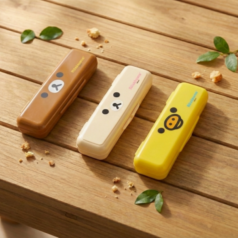 캐릭터 얼굴 다용도 수납함 안경 통 필통 캐릭터 하드 파우치 소품 케이스