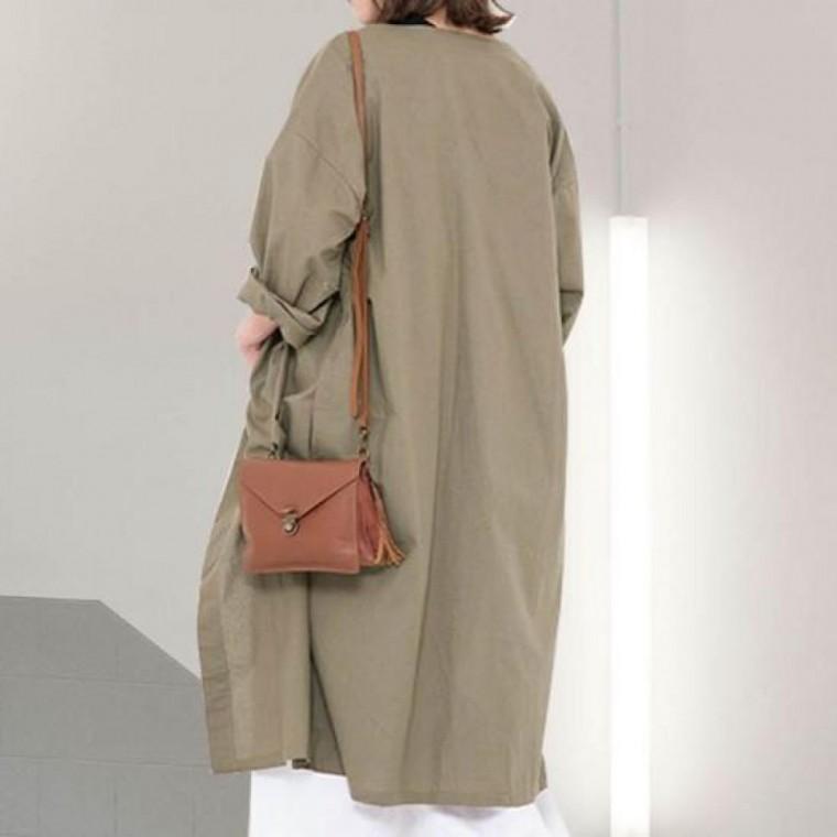 가볍고 시원한 린넨 소재 가디건 바람막이 여성