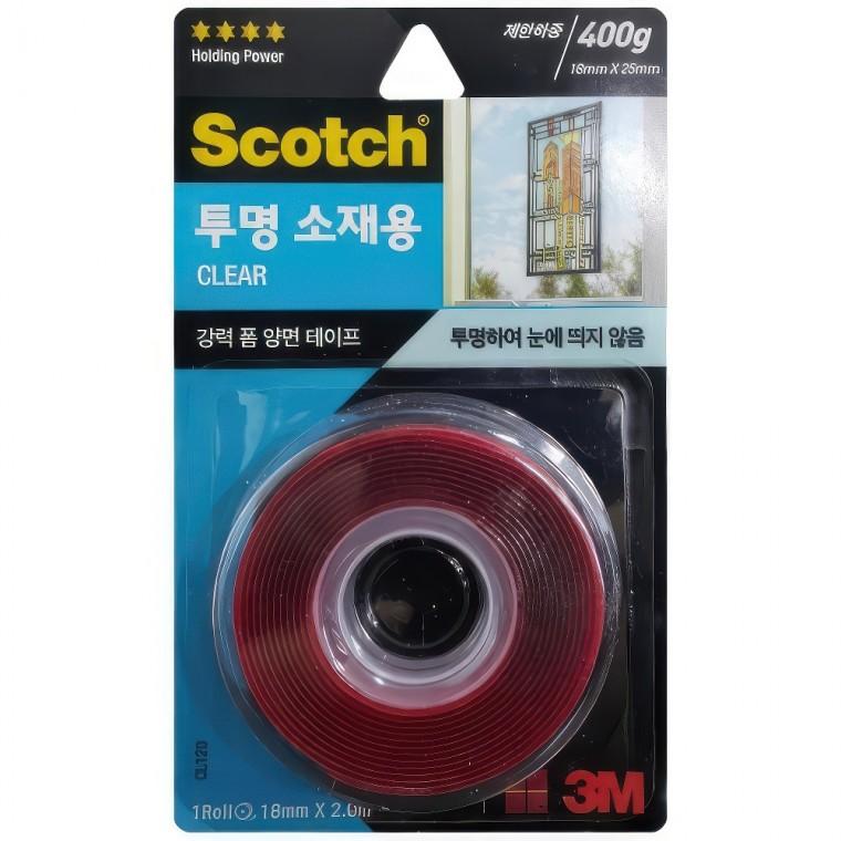 3M 차량용 자동차 부착 접착 강력 VHB 롤 양면테이프 보수 인테리어 패드