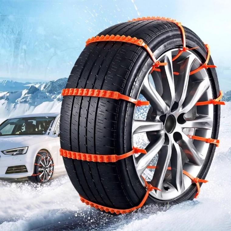 미끄럼방지 차량용 스노우체인 일회용 케이블타이체인