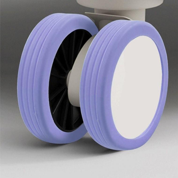 실리콘 충격 방지 여행용 캐리어 바퀴 커버 케이스 덮개 소음 소품 의자 보호 슈즈