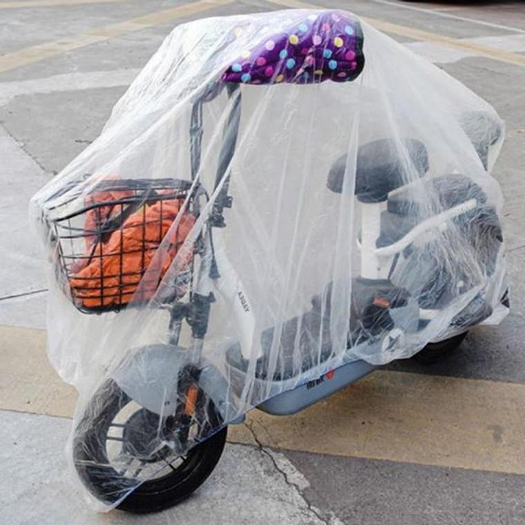 자전거 오토바이 투명 XL 1개 비닐커버 XL 오토바이 관리 광택