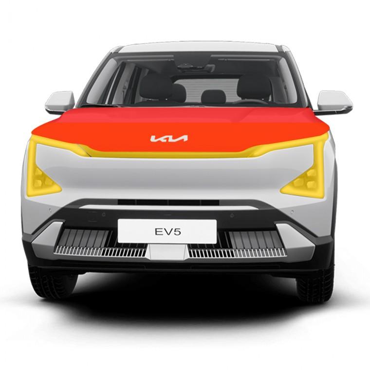 기아 EV5 실외 PPF필름 본넷 풀커버