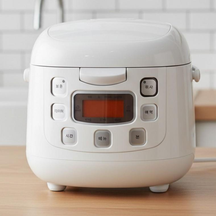 3-4인분 원터치버튼 분리형커버 디지털 클레버 전기밥솥