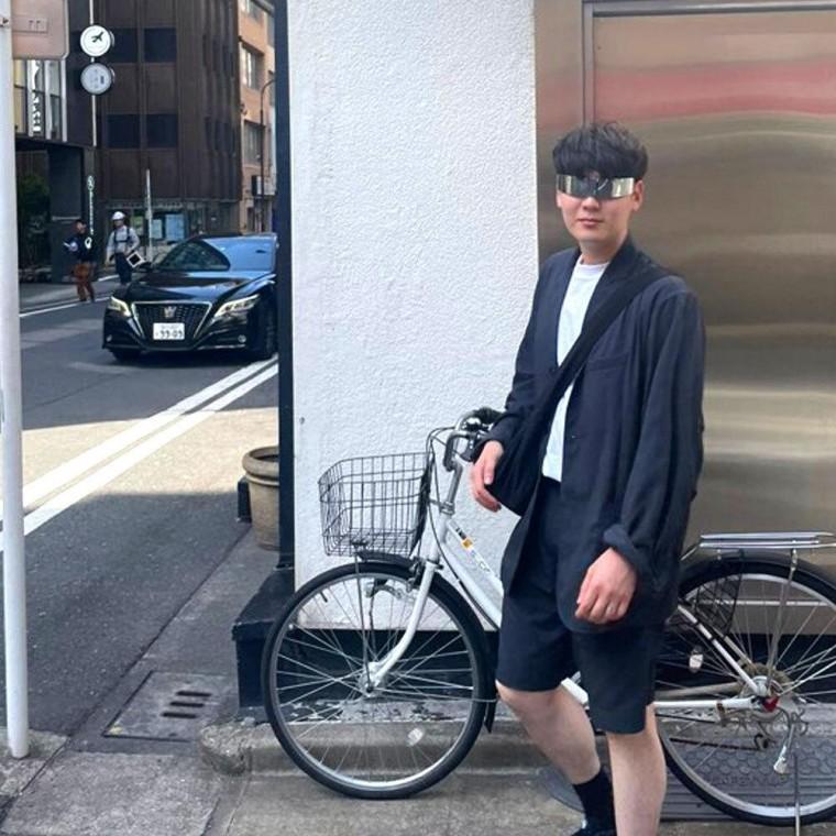 풀 커버 선글라스 블랙