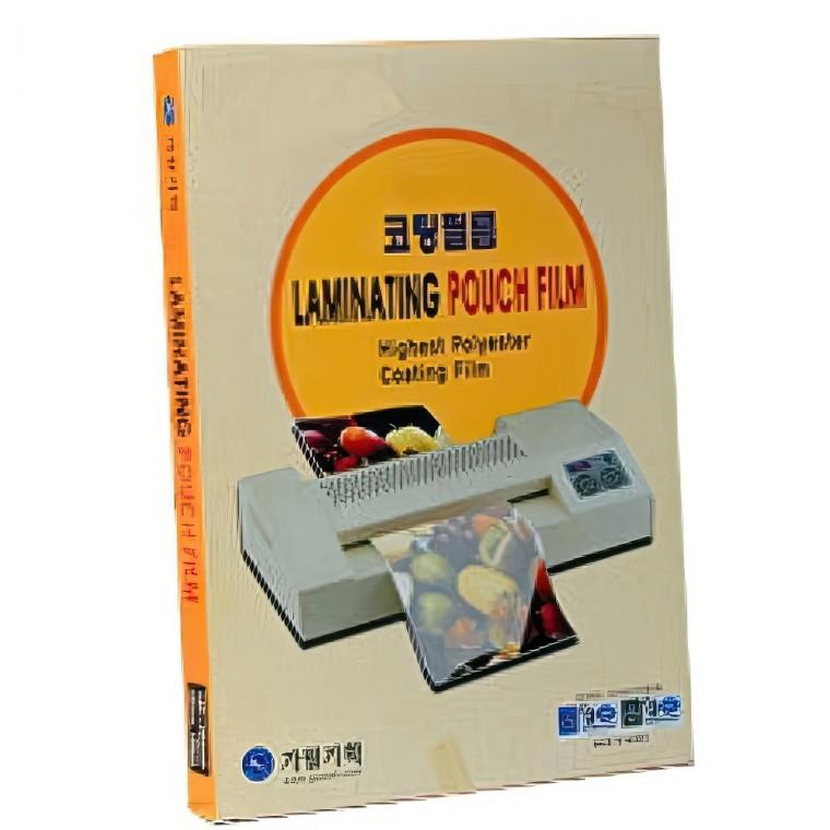 국산 B4 코팅 필름 용지 제본 커버 투명 필름지 100P 코팅지 종이 카드