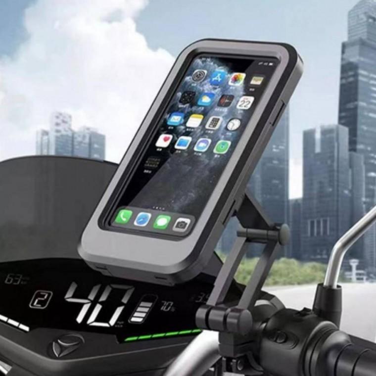 커버형 휴대폰 자전거핸드폰거치대 방수 바이크 거치 핸드폰거치대 자전거