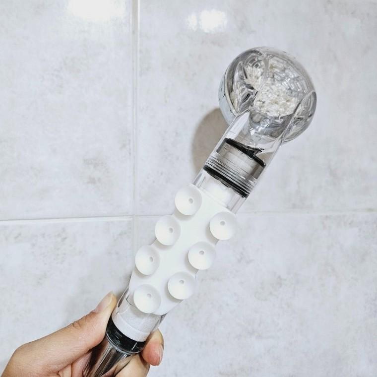 샤워기걸이 거치대 무타공 흡착식 문어빨판