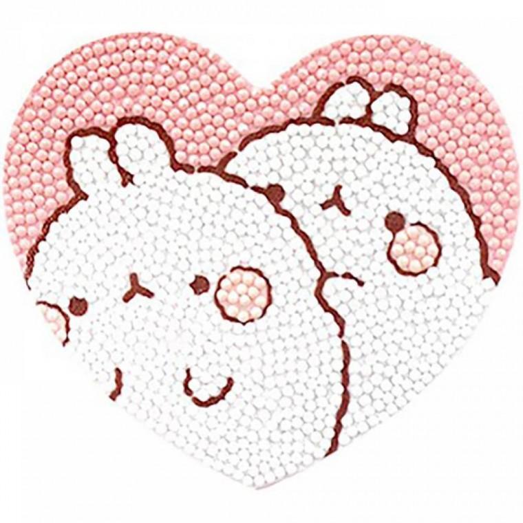 (거울) 7x7 보석십자수 몰랑몰랑