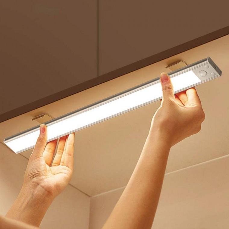 3색 LED 무선 센서등 충전식 무드등 수유등 60cm