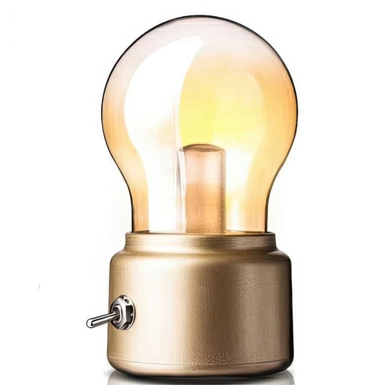 LED 침실 수면등 충전 캠핑 조명 무드등 백열전구 실내 인테리어 침대