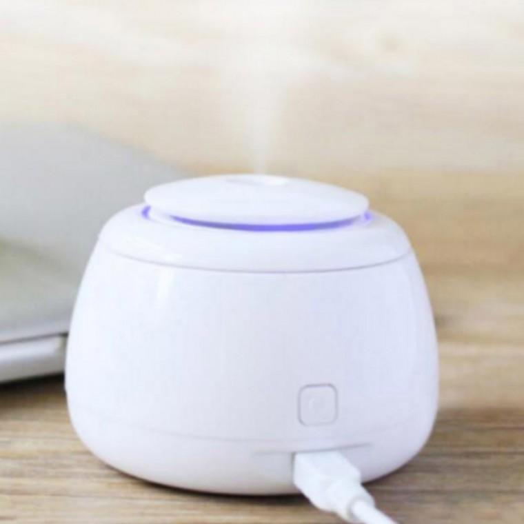 사무실 미니 USB 초음파 가습기 탁상용 무드등 아로마가