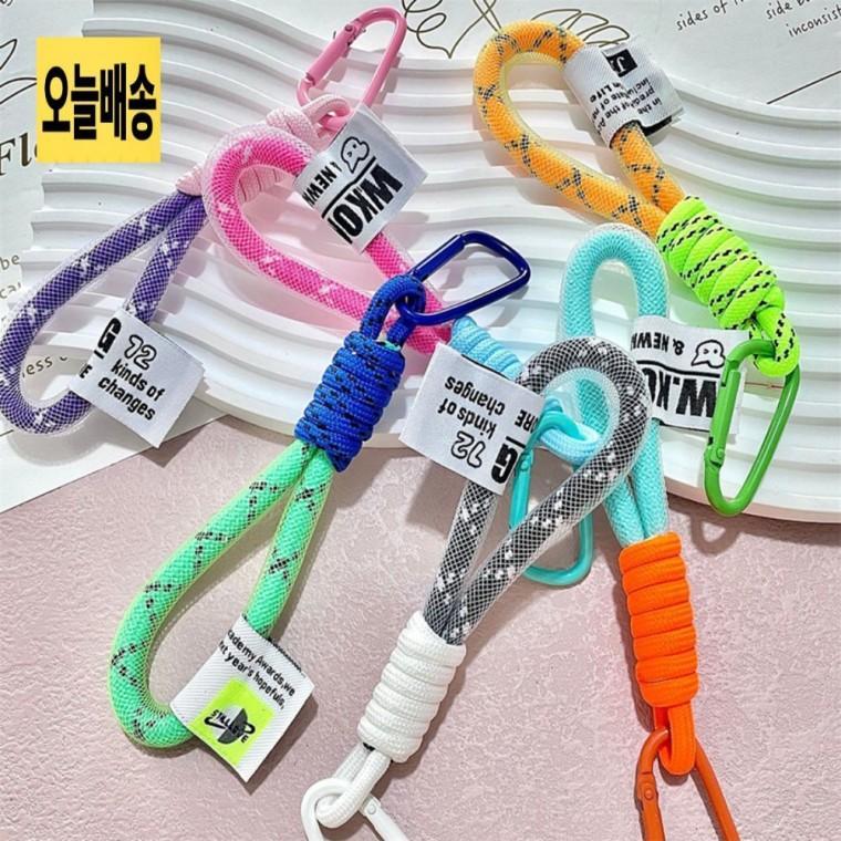 다용도 밧줄 태그 스트랩홀더 스트랩키홀더 택보관스트랩 밧줄스트랩