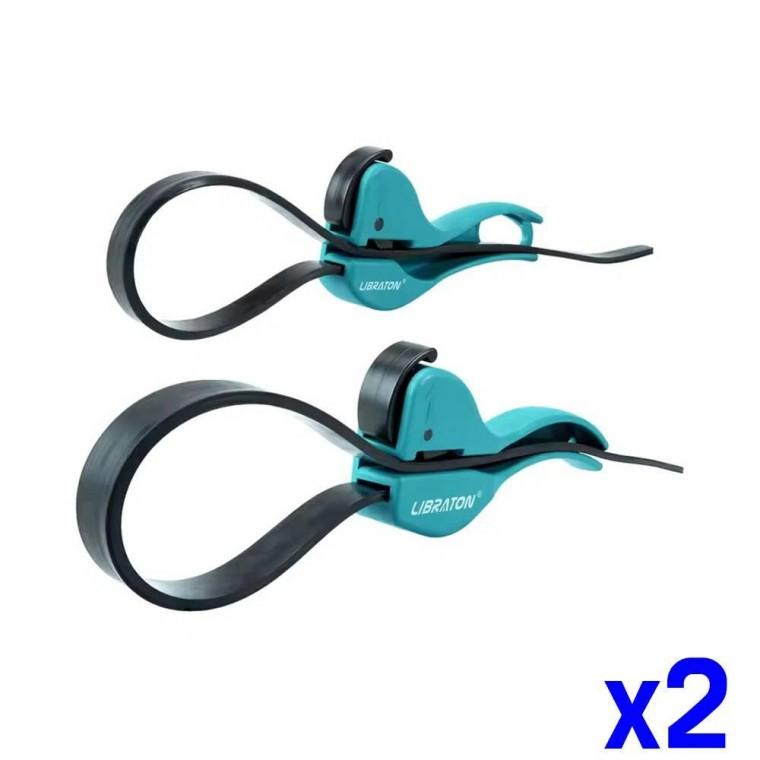 2종세트 고무벨트렌치 스트랩렌치 x2개 병마개열기