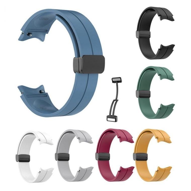 갤럭시워치7 40 44mm 디버클 스트랩 날개형실리콘밴드