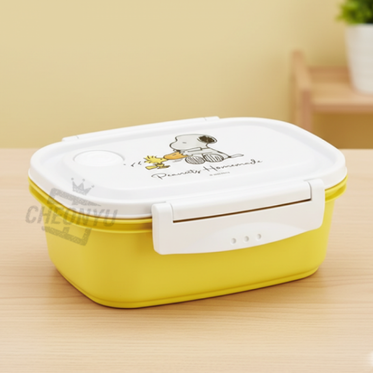 캐릭터 수채 푸드 용기 M 550ml 반찬통 밀폐 용기 반찬 보관 주방 수납함