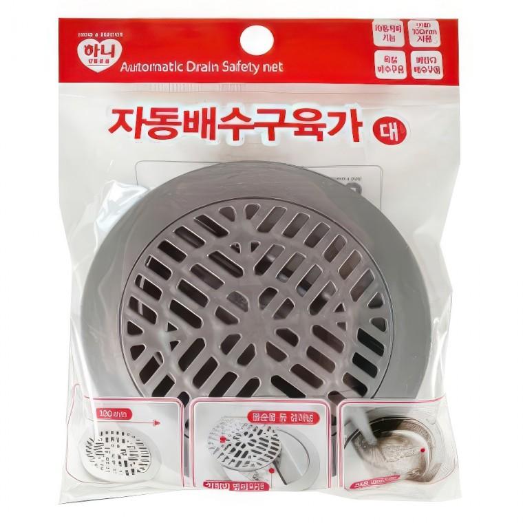 싱크대 욕실 배수구 덮개 냄새 차단 마개 뚜껑 육가 3종 망 주방 덮게 캡