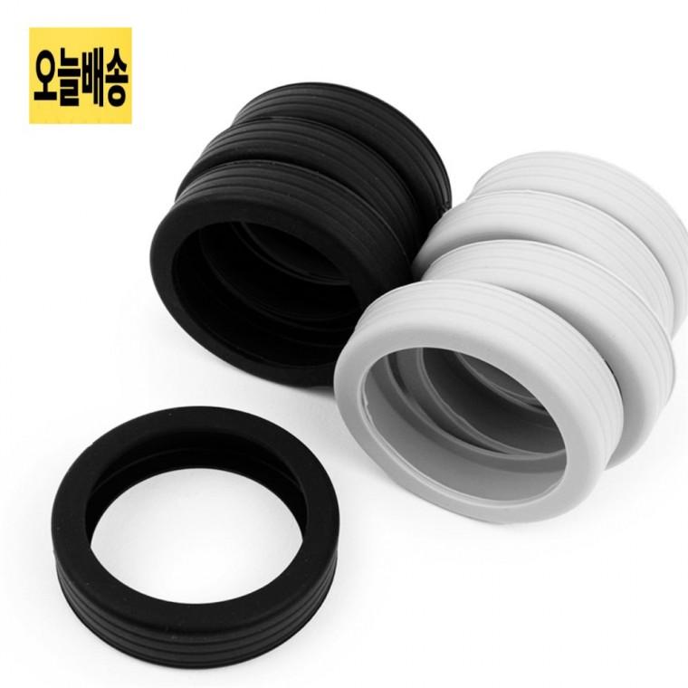 캐리어 바퀴 커버 4P 실리콘 소음방지바퀴커버 여행가방바퀴커버 바퀴커버