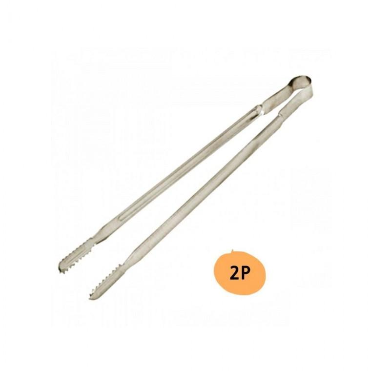 루미나D 캠핑 바베큐 악어집게 고기집게 2개 세트