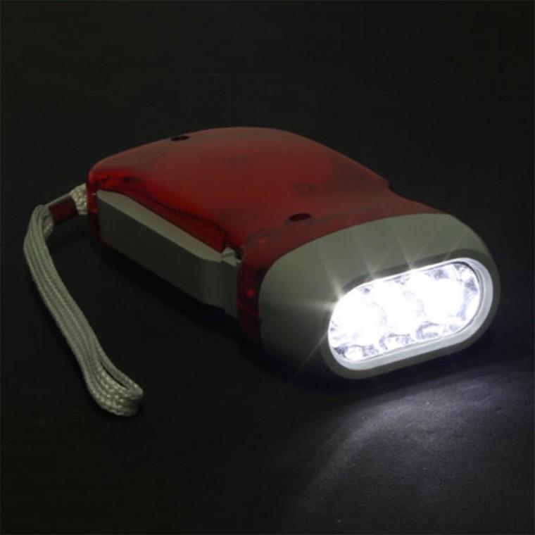 LED 자가발전 휴대 캠핑 비상용 후레쉬 캠핑비상용품 야간안전용품 야외활동용품