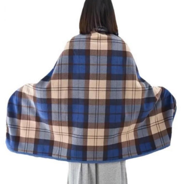 [FW17S] 경로당 캠핑 크리스마스 선물 단체 똑딱이 무릎 노인정 동사무소 어린이집 학교 극세사 망토 담요