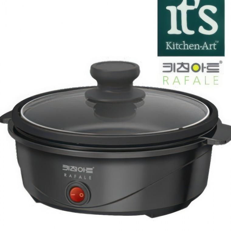 라팔 가정용 1인가구 캠핑 미니 전기 그릴 전골 냄비 샤브샤브 오뎅탕 국
