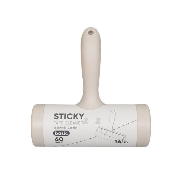 스티키 테이프 크리너 베이직 16cm-T/돌돌이/먼지청소