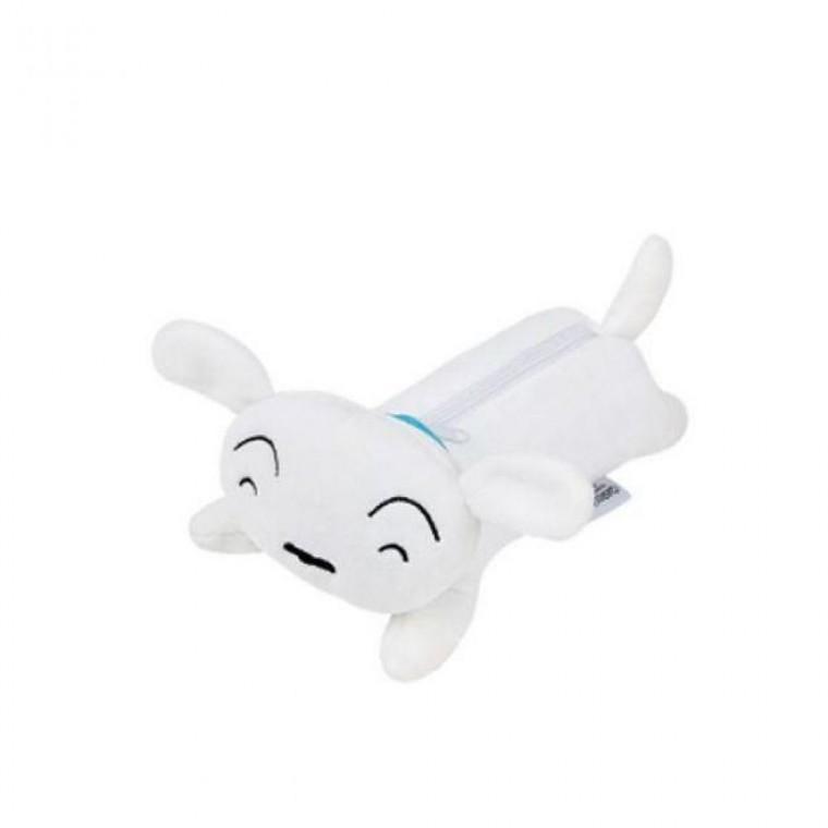 캐릭터 봉제필통 흰둥이 필통 파우치 펜슬 케이스 초등 학생