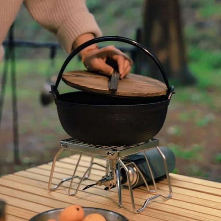 휴대용 캠핑 화로대 스테인레스 접이식 화로대 캠핑용 바베큐