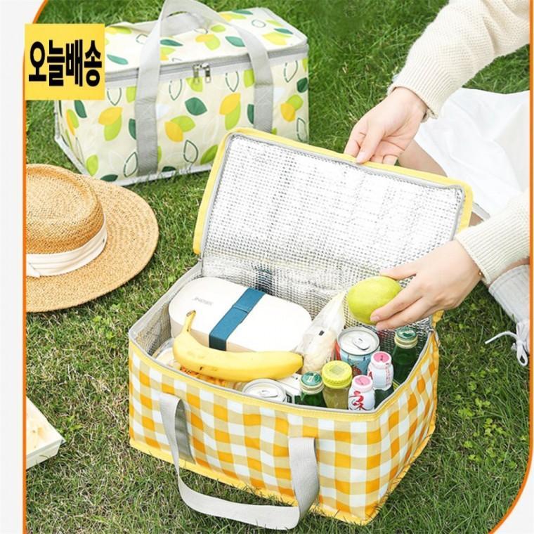 나들이 보냉가방 접이식보냉가방 아이스팩보냉가방 쿨러백나들이용