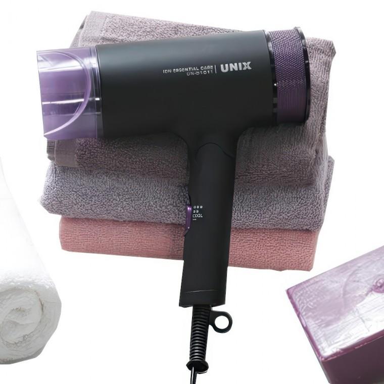 유닉스 에센셜 모발케어 접이식 헤어 드라이어기 1611 남자 드라이기 집