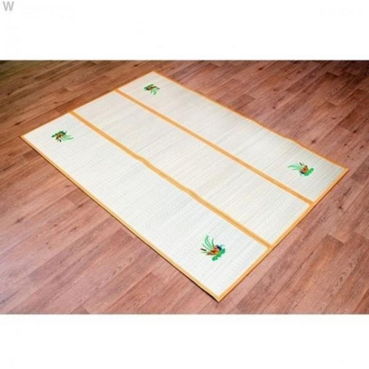 왕골 140x190cm 3단 돗자리 접이식