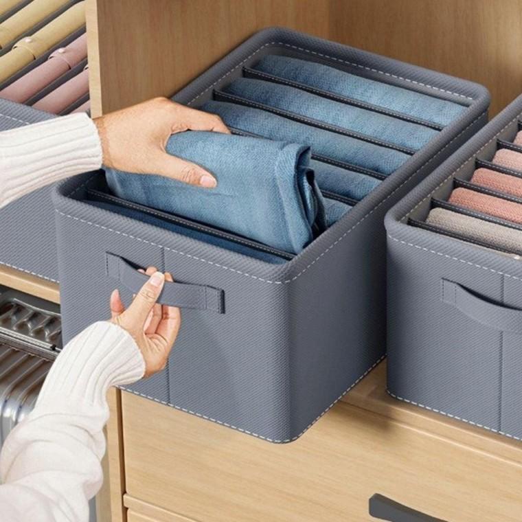 접이식 칸막이 보관 옷정리함 의류 소품