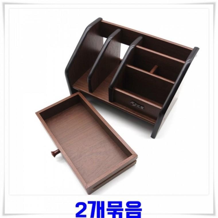 원목 데스크 정리함 사무용 책상 정리함 오거나이저 수납함 서랍함 문구