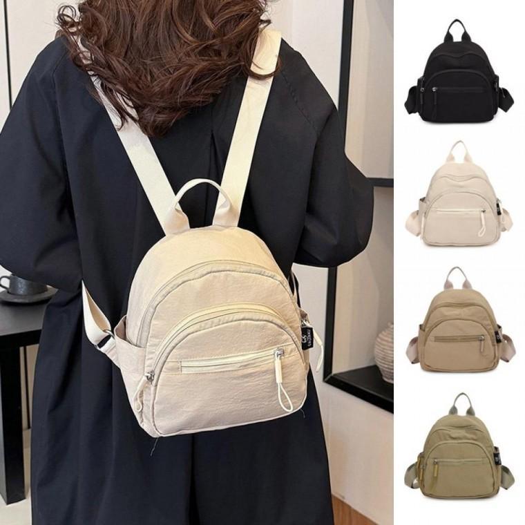 미니백팩 나일론 가벼운 작은여행가방 여성 보조백팩