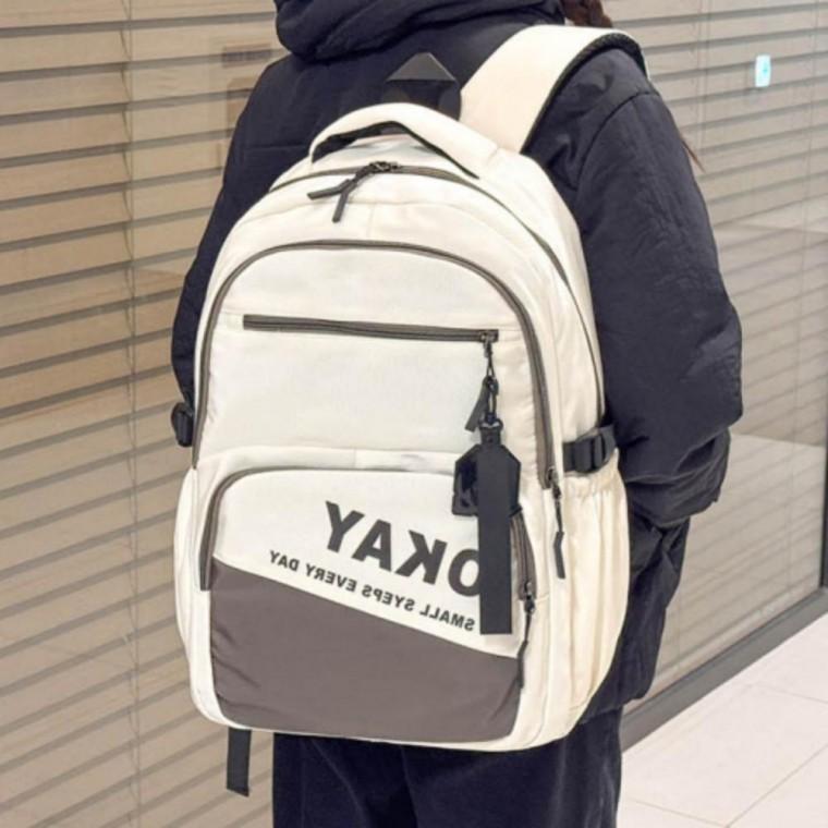 신학기 캠퍼스 백팩 중고생 학생 데일리 캐주얼 가방